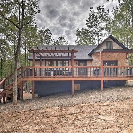 Modern Broken Bow Cabin Large Deck, Bbq And Pergola Buitenkant foto